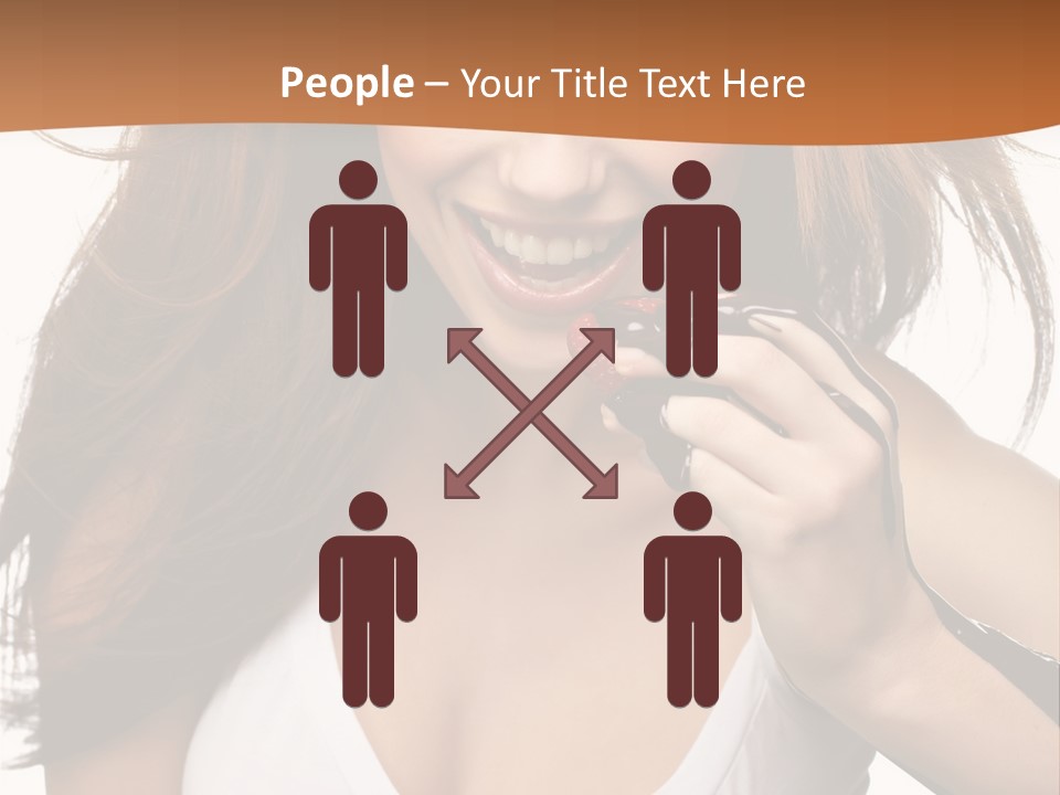 Girl Style Weight PowerPoint Template