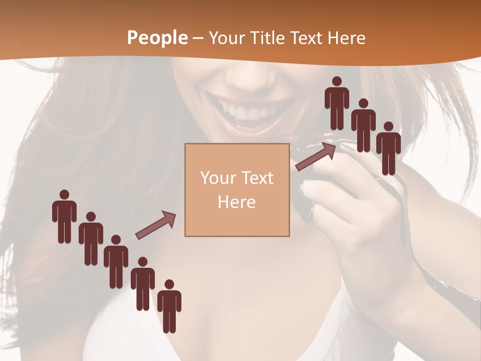 Girl Style Weight PowerPoint Template