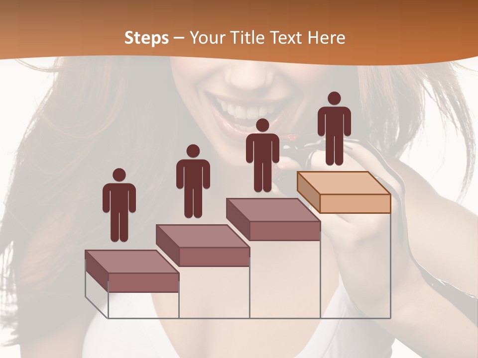 Girl Style Weight PowerPoint Template