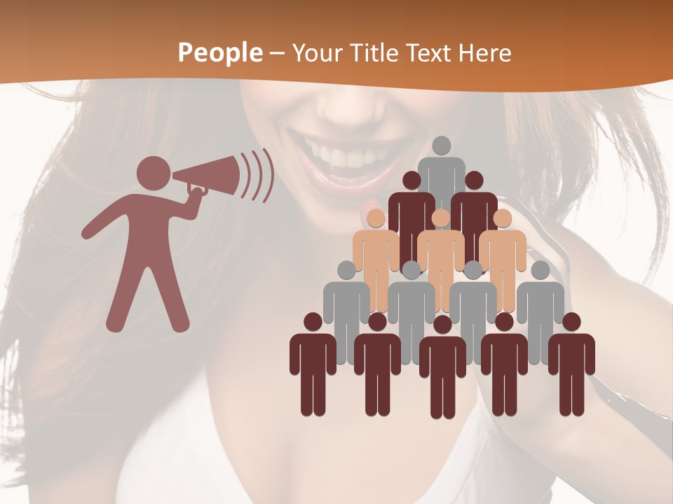 Girl Style Weight PowerPoint Template