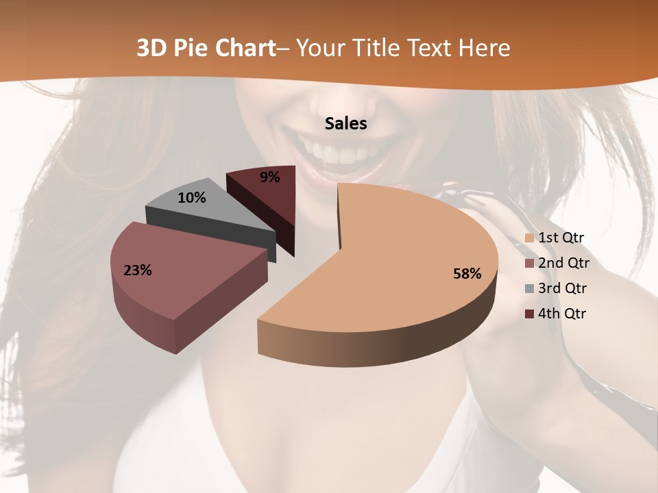 Girl Style Weight PowerPoint Template