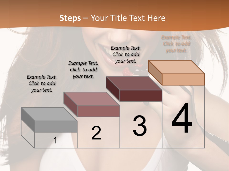 Girl Style Weight PowerPoint Template