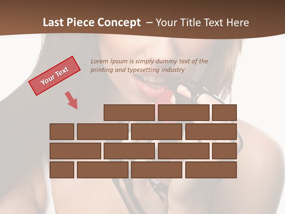 Appetite Milk Shoulders PowerPoint Template