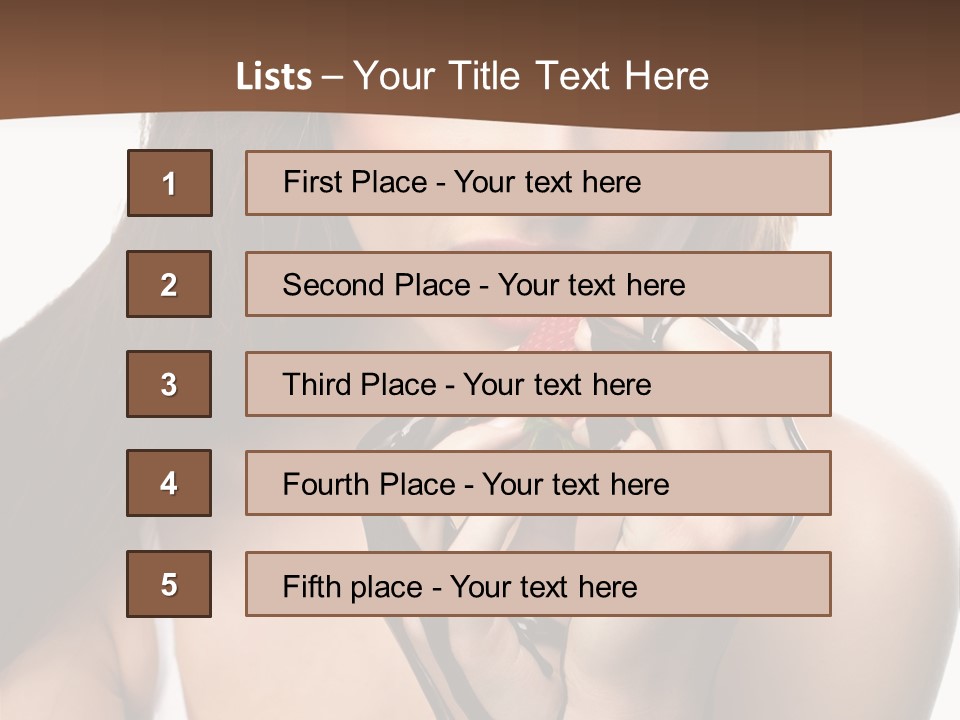 Appetite Milk Shoulders PowerPoint Template