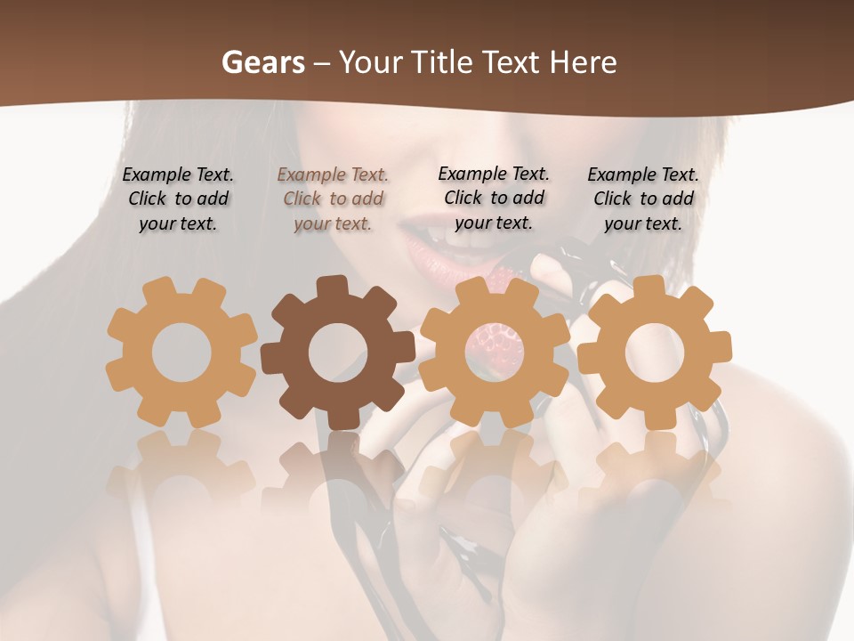 Appetite Milk Shoulders PowerPoint Template