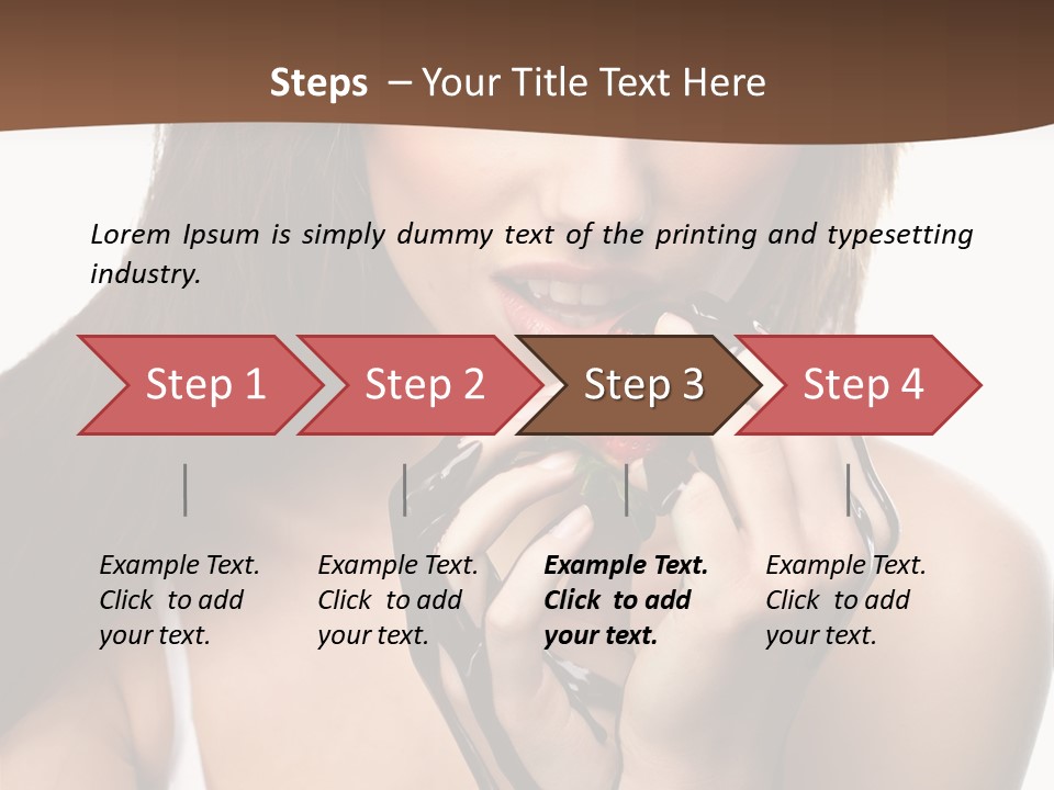 Appetite Milk Shoulders PowerPoint Template