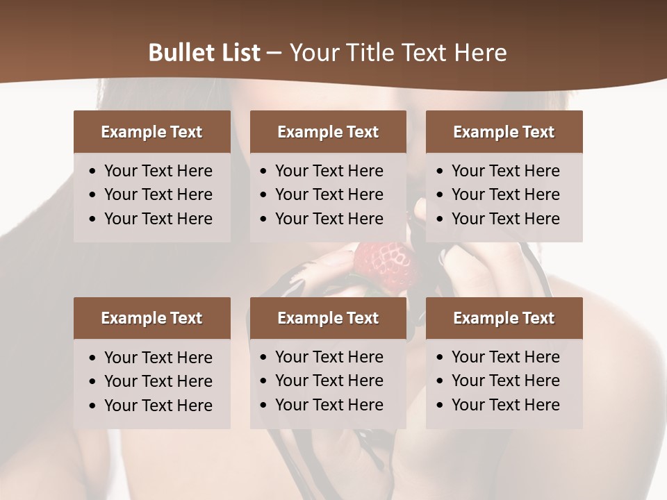 Appetite Milk Shoulders PowerPoint Template