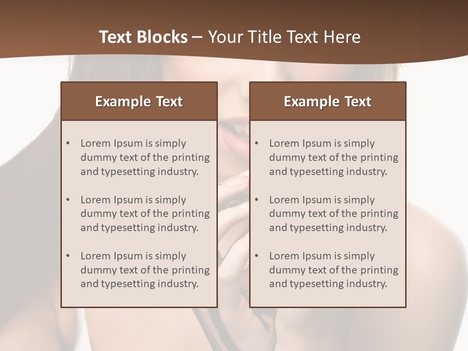 Appetite Milk Shoulders PowerPoint Template