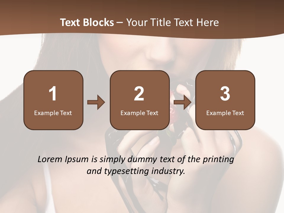Appetite Milk Shoulders PowerPoint Template