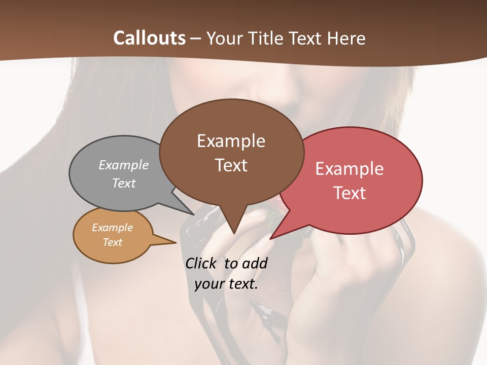 Appetite Milk Shoulders PowerPoint Template