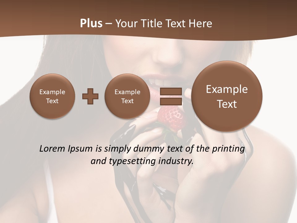 Appetite Milk Shoulders PowerPoint Template