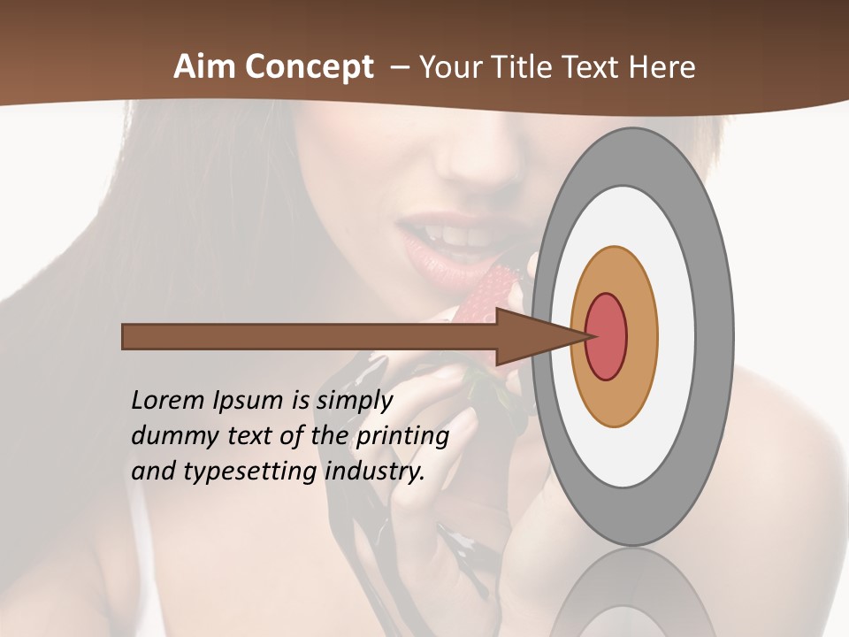 Appetite Milk Shoulders PowerPoint Template