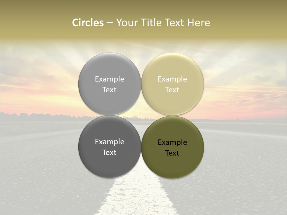 Clouds Spring Outdoor PowerPoint Template