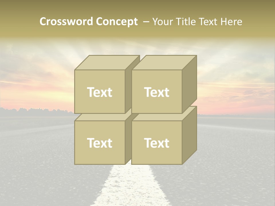 Clouds Spring Outdoor PowerPoint Template