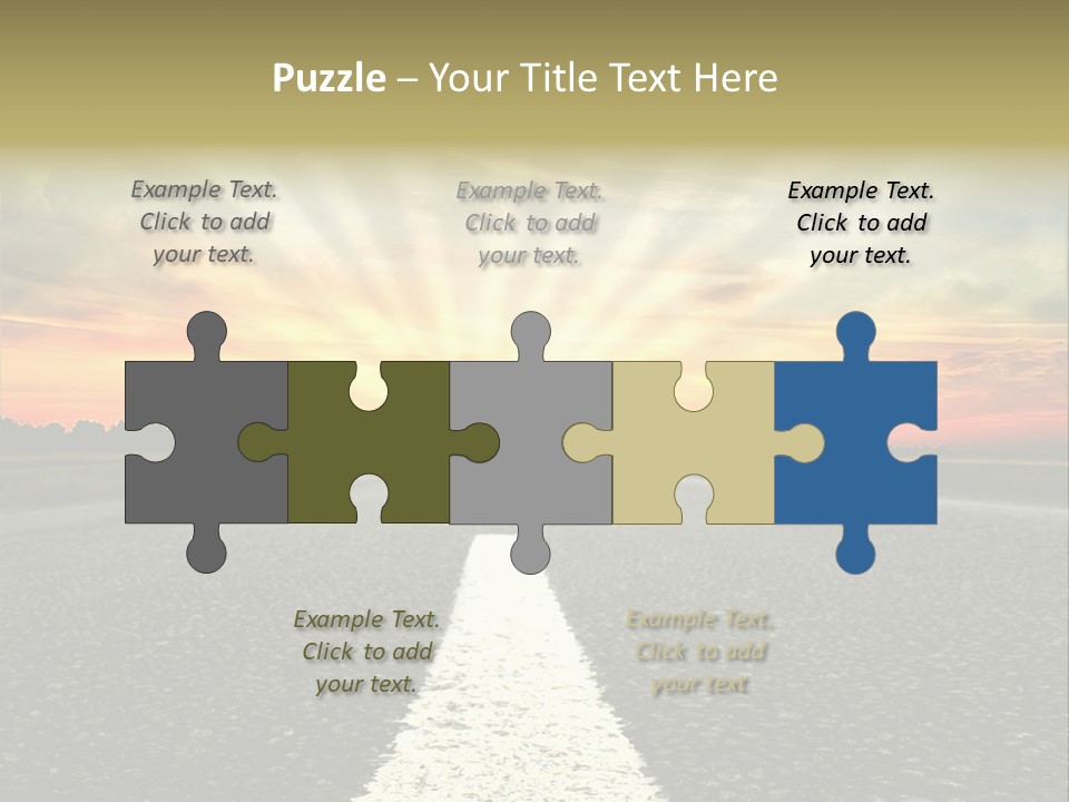 Clouds Spring Outdoor PowerPoint Template