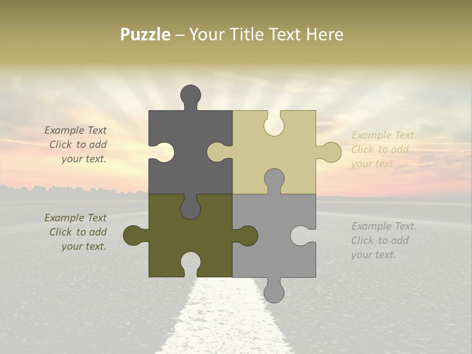 Clouds Spring Outdoor PowerPoint Template