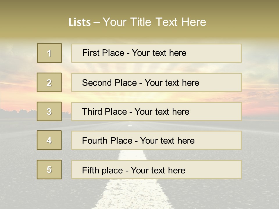 Clouds Spring Outdoor PowerPoint Template