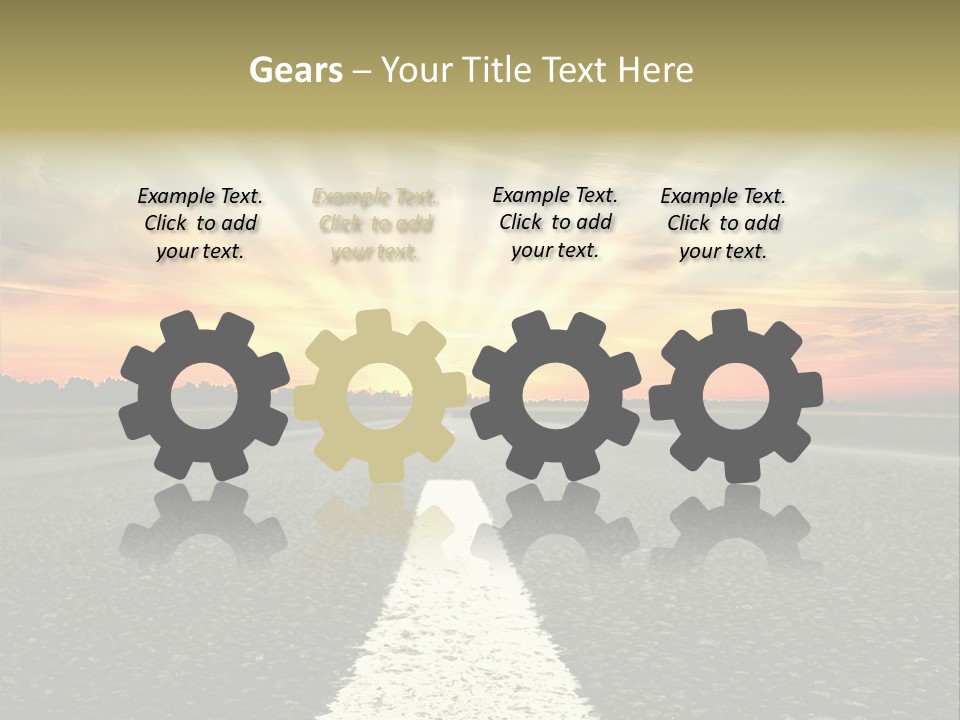 Clouds Spring Outdoor PowerPoint Template