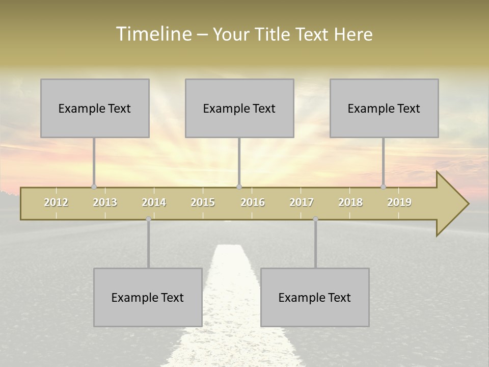 Clouds Spring Outdoor PowerPoint Template