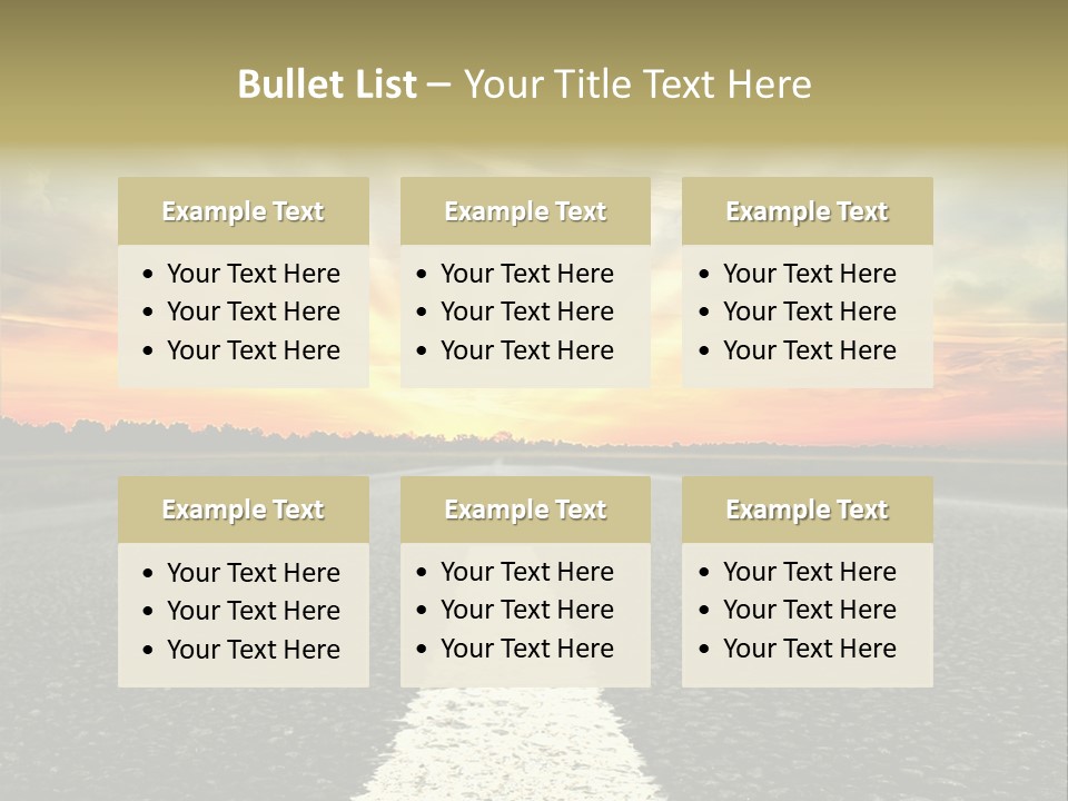 Clouds Spring Outdoor PowerPoint Template