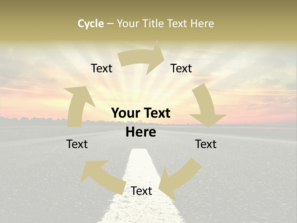 Clouds Spring Outdoor PowerPoint Template