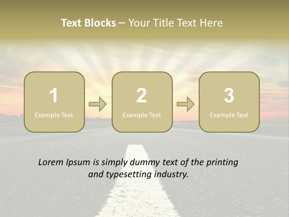 Clouds Spring Outdoor PowerPoint Template