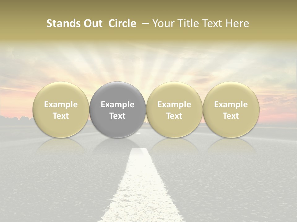 Clouds Spring Outdoor PowerPoint Template