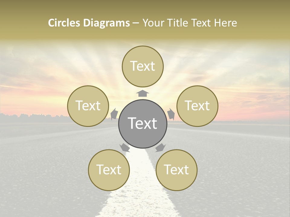 Clouds Spring Outdoor PowerPoint Template