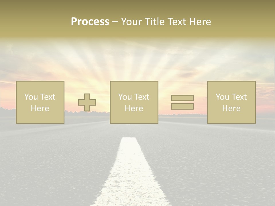 Clouds Spring Outdoor PowerPoint Template