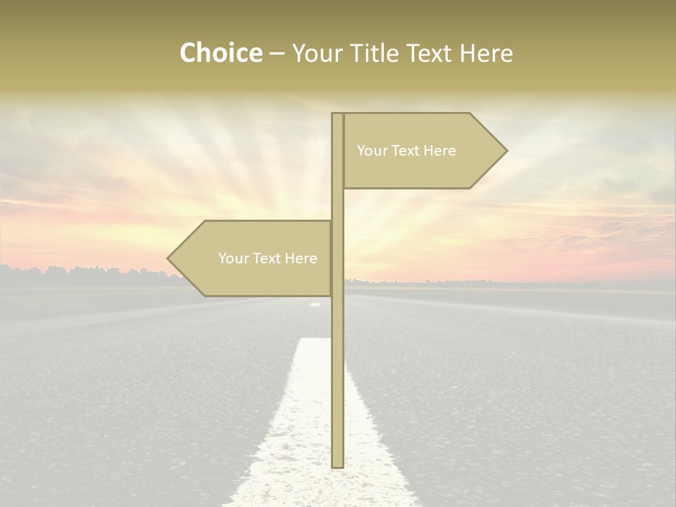 Clouds Spring Outdoor PowerPoint Template