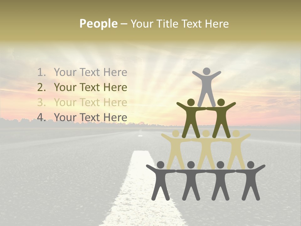 Clouds Spring Outdoor PowerPoint Template