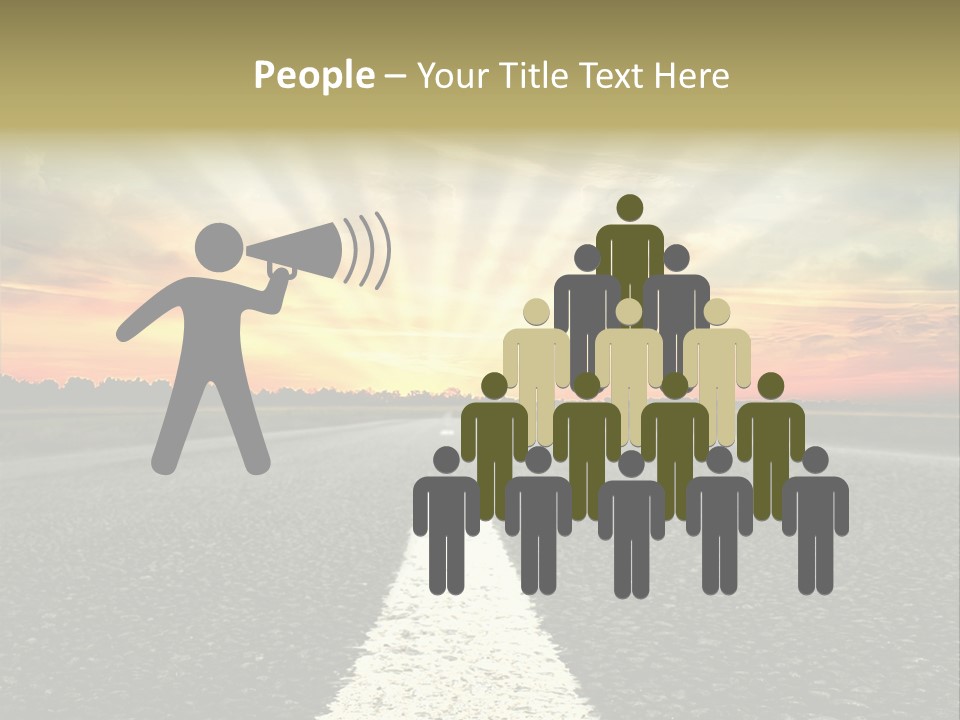 Clouds Spring Outdoor PowerPoint Template