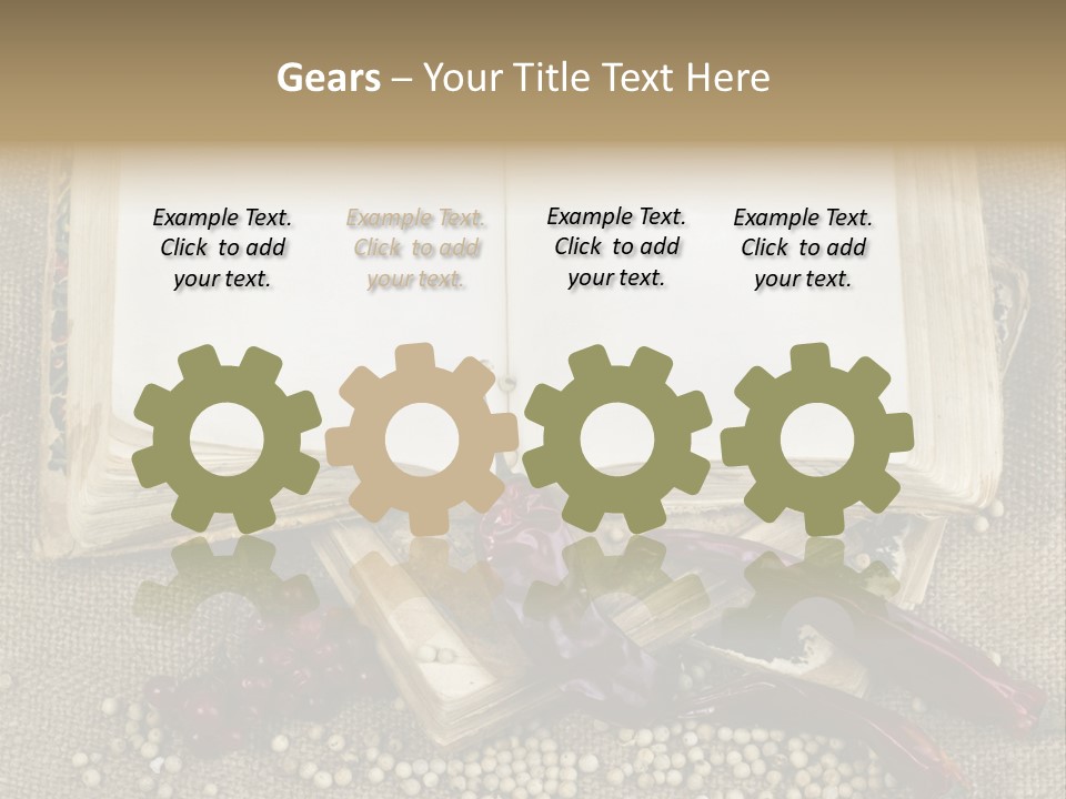 Medieval Books PowerPoint Template