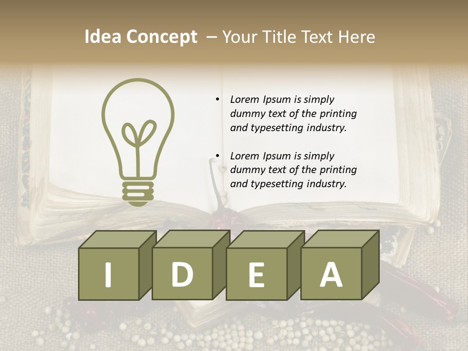 Medieval Books PowerPoint Template