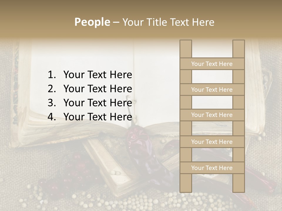 Medieval Books PowerPoint Template
