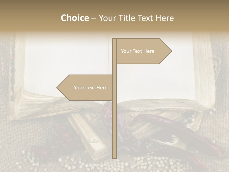 Medieval Books PowerPoint Template