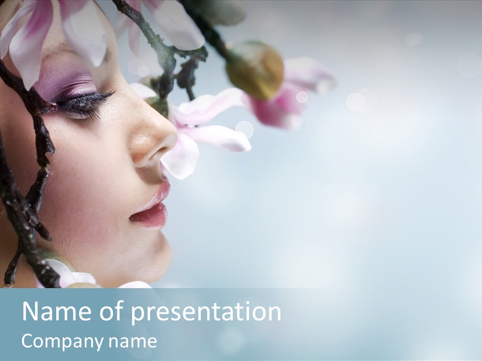 Spring Beauty PowerPoint Template