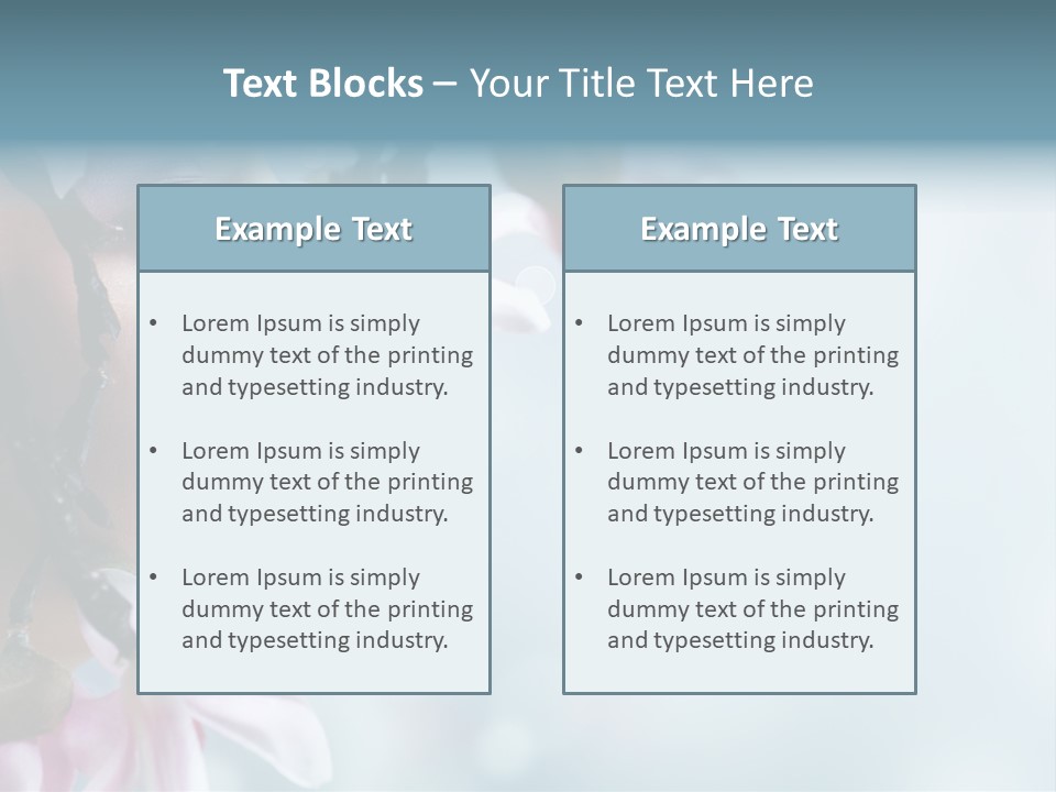 Spring Beauty PowerPoint Template