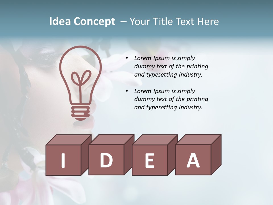 Spring Beauty PowerPoint Template