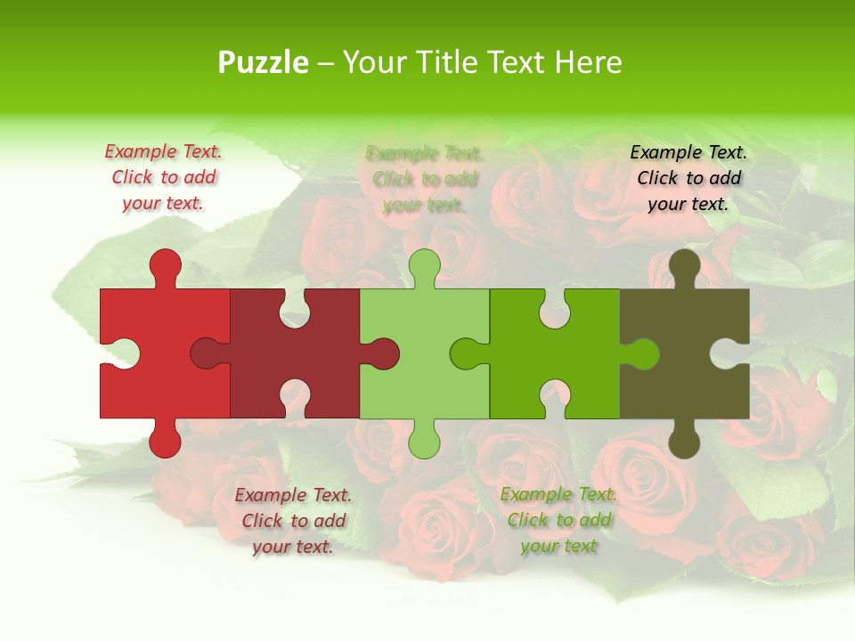 Card Bunch Celebration PowerPoint Template