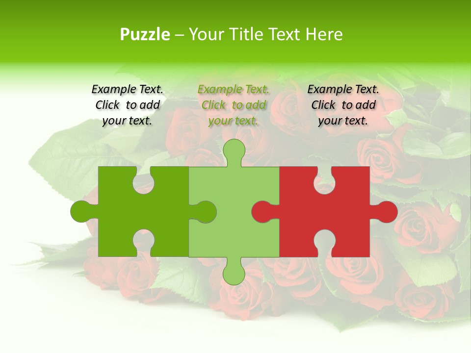 Card Bunch Celebration PowerPoint Template