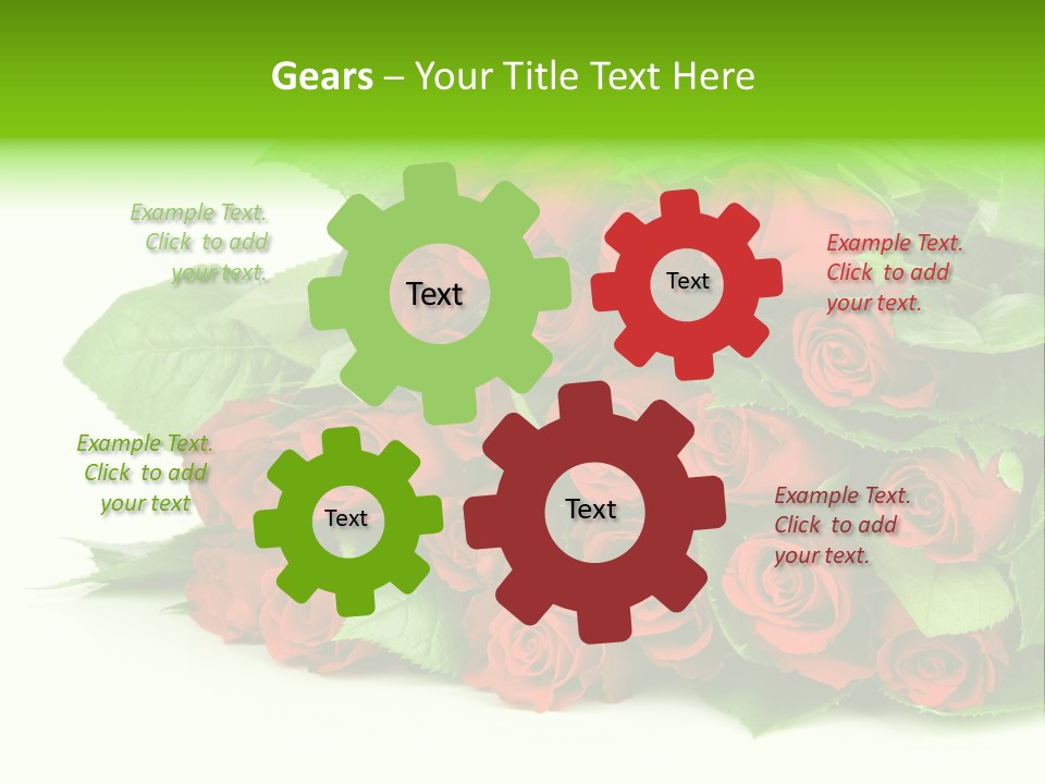 Card Bunch Celebration PowerPoint Template