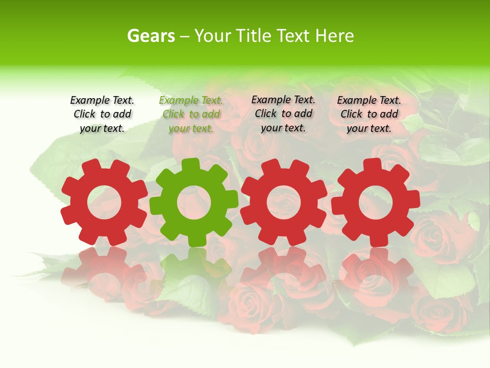 Card Bunch Celebration PowerPoint Template