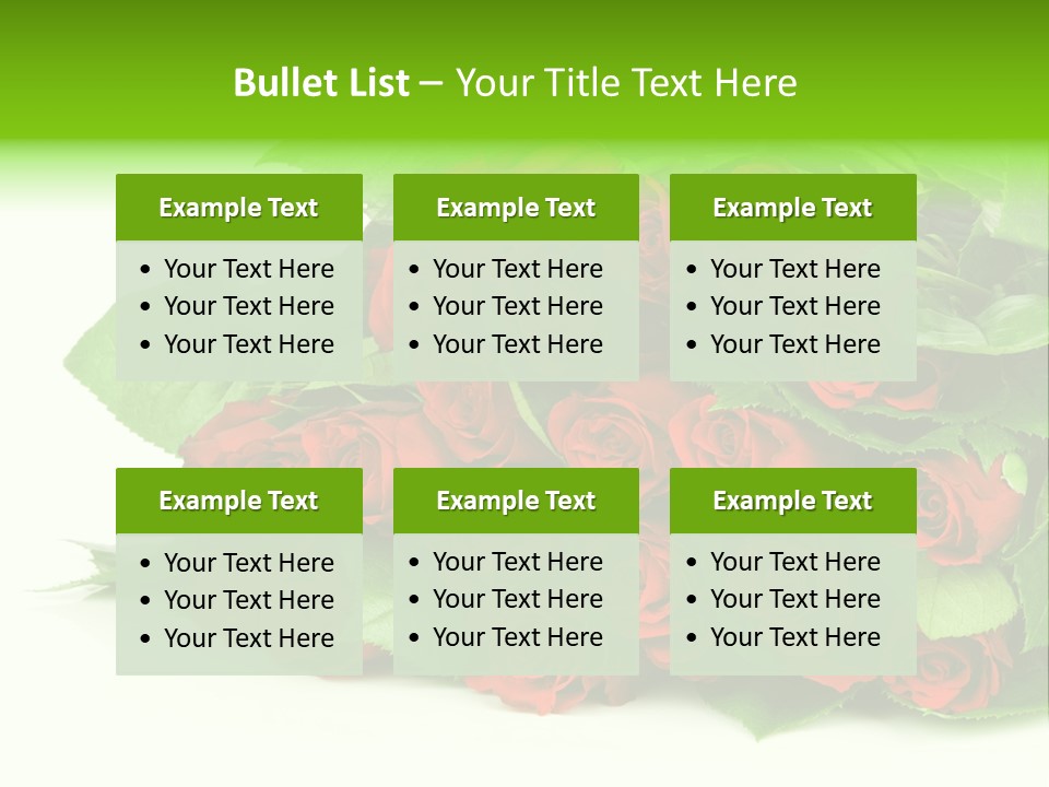 Card Bunch Celebration PowerPoint Template