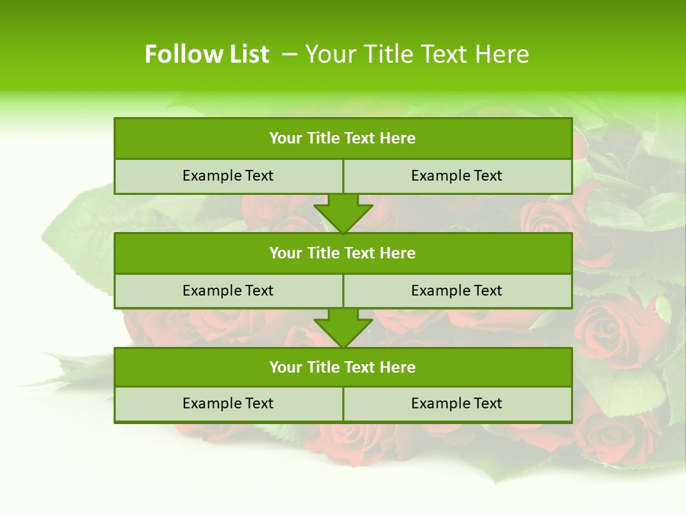 Card Bunch Celebration PowerPoint Template