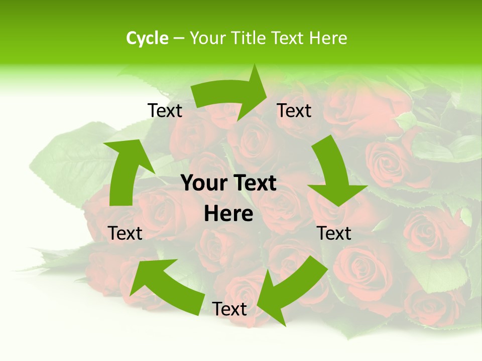 Card Bunch Celebration PowerPoint Template