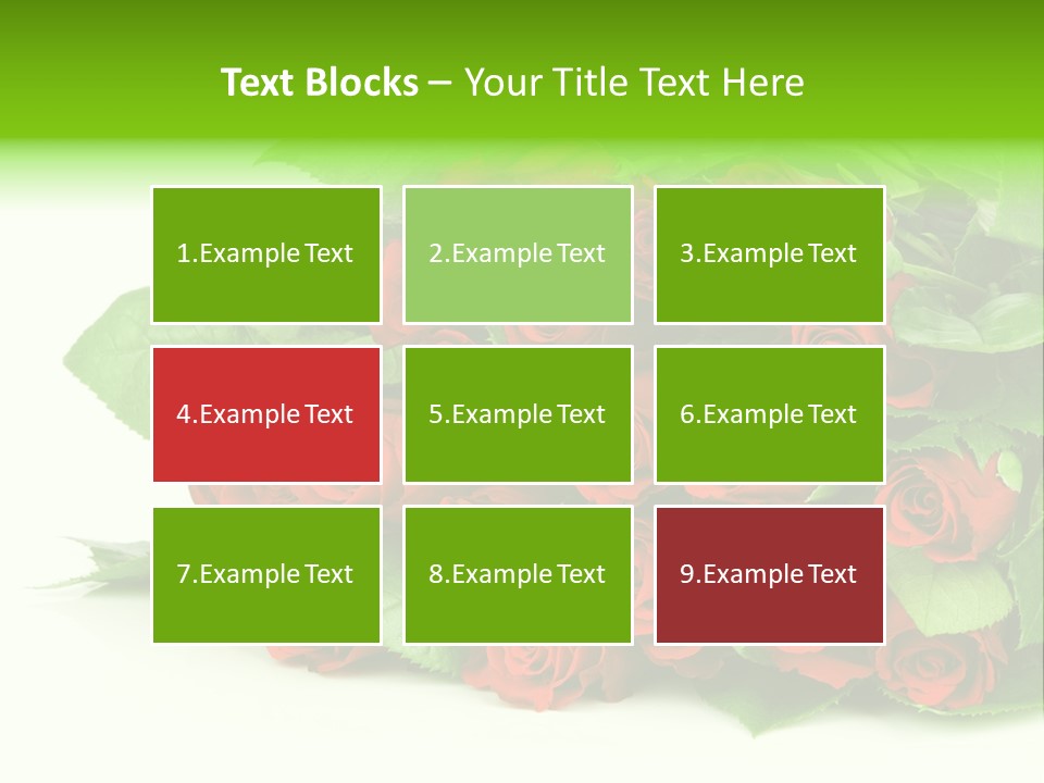 Card Bunch Celebration PowerPoint Template