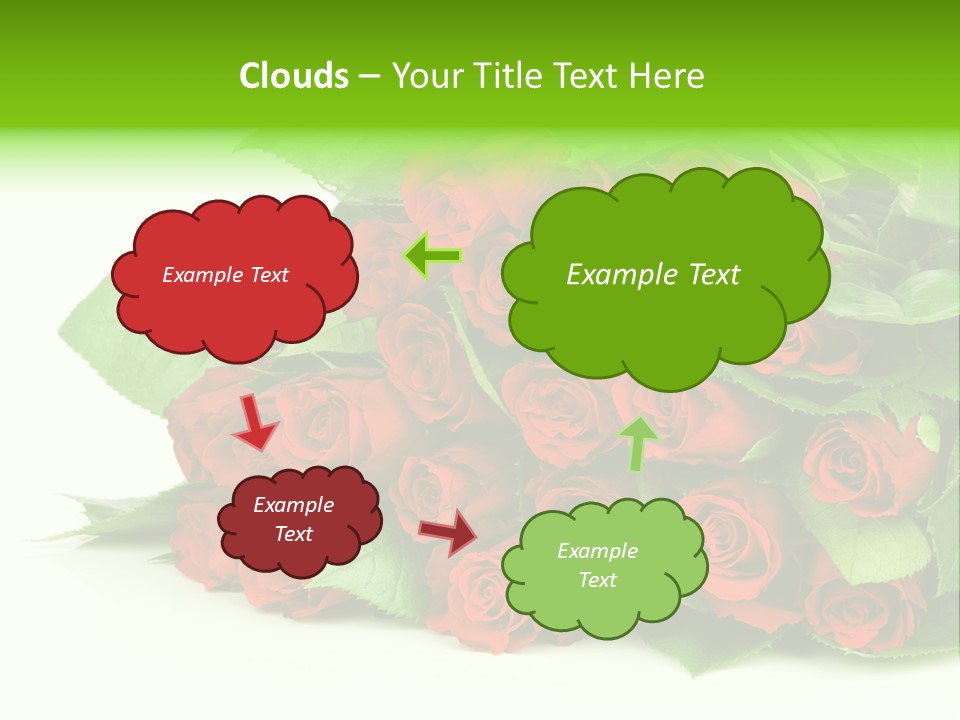 Card Bunch Celebration PowerPoint Template