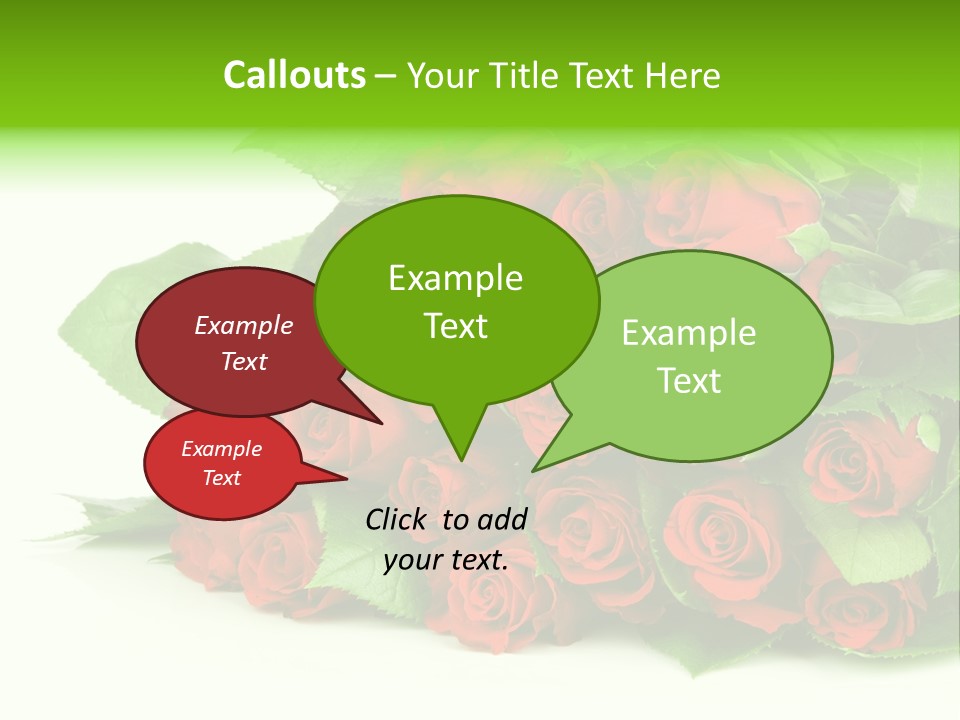 Card Bunch Celebration PowerPoint Template