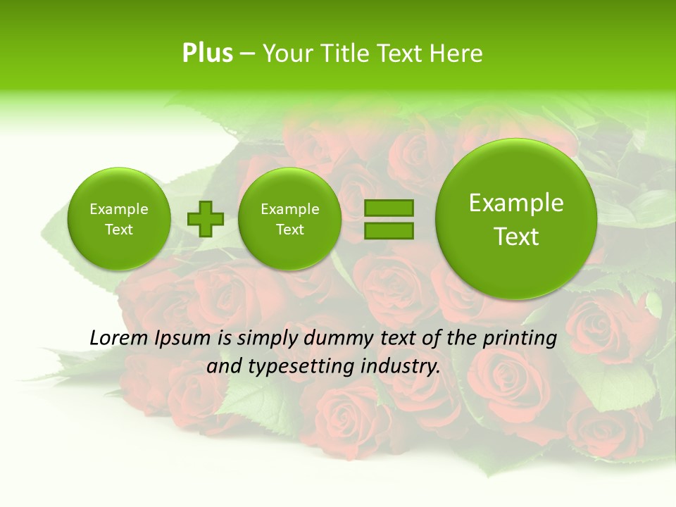 Card Bunch Celebration PowerPoint Template